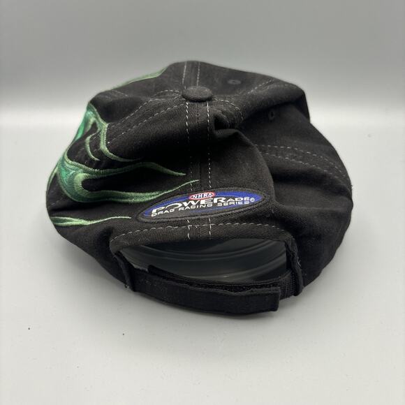 NHRA Drag Racing Hat Cap JOHN FORCE Adjustable strapback Powerade Flames - Picture 3 of 7